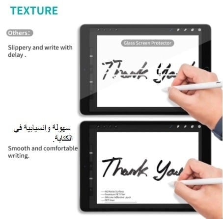 شاشة حماية بيبر لايك (Paper-like) لآيباد 10 (2022) – الجيل 10.