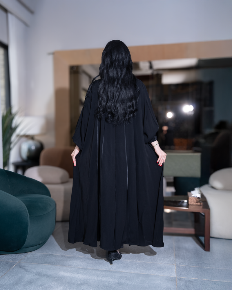 عباية بطرحة صبا / كم مطاط