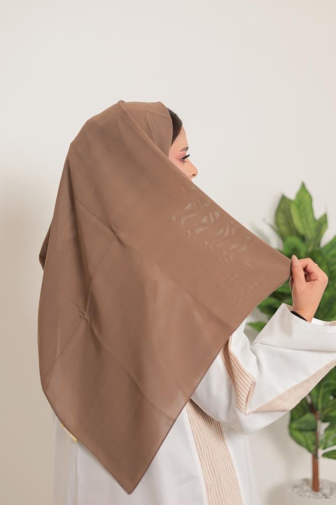 طرحة تانجو بني غامق