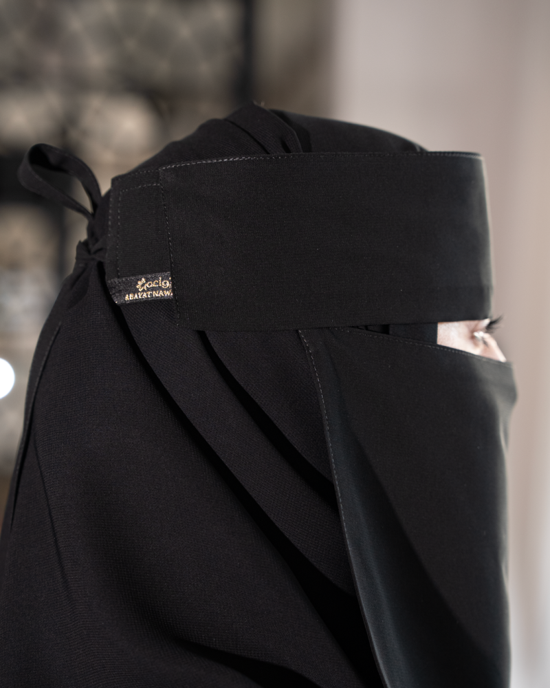 نقاب كويتي طبقة قصير ياباني