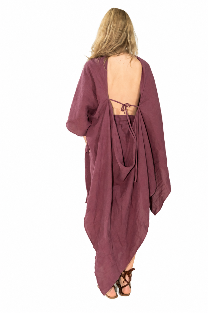 EMBER DRAPE DRESS