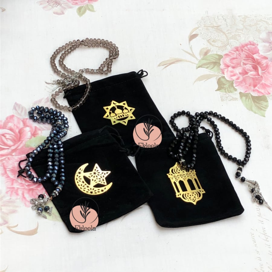 Eid gifts, giveaways, prayer beads / prayer bead / Ramadan or Eid giveaways / Ramadan and Eid gifts (12 pieces)