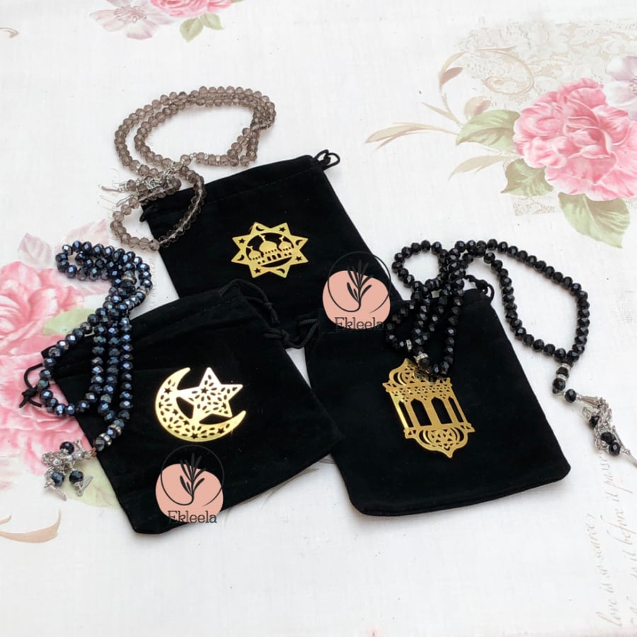 Eid gifts, giveaways, prayer beads / prayer bead / Ramadan or Eid giveaways / Ramadan and Eid gifts (12 pieces)