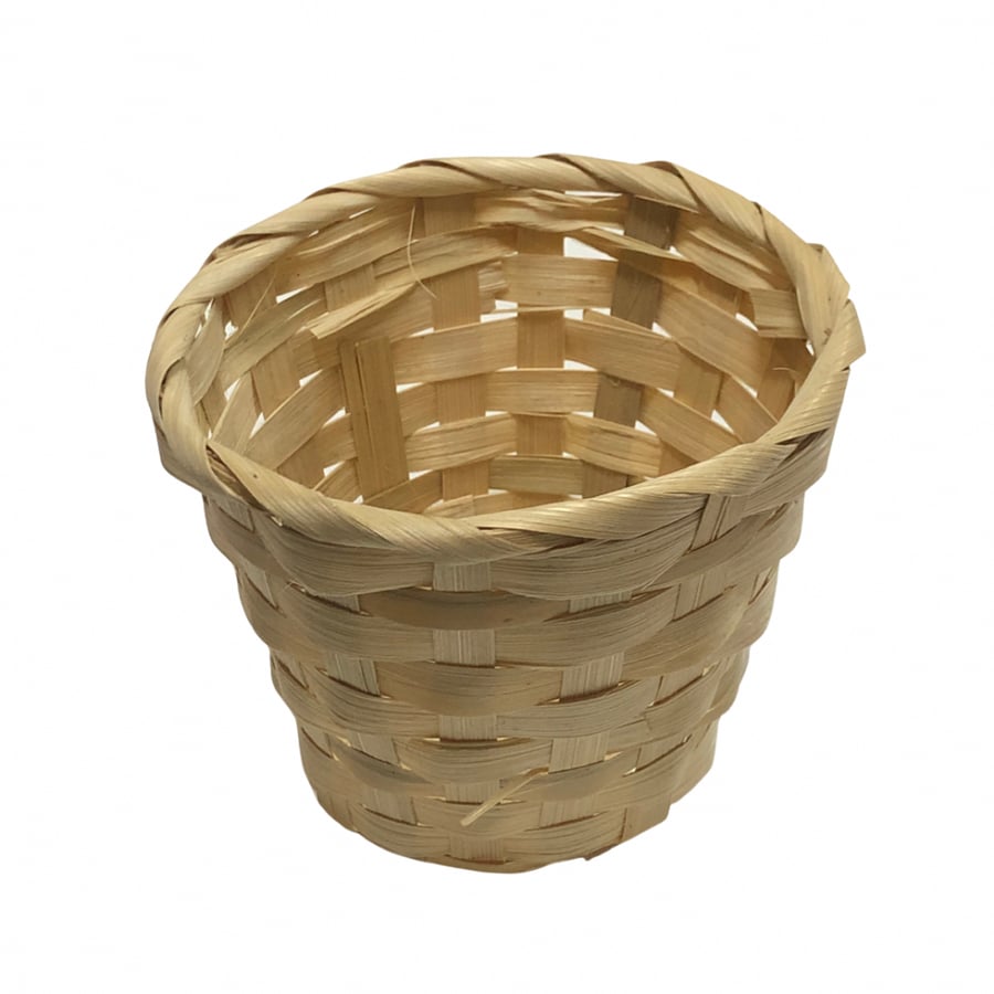 Wicker baskets / Wicker baskets medium size (one piece)