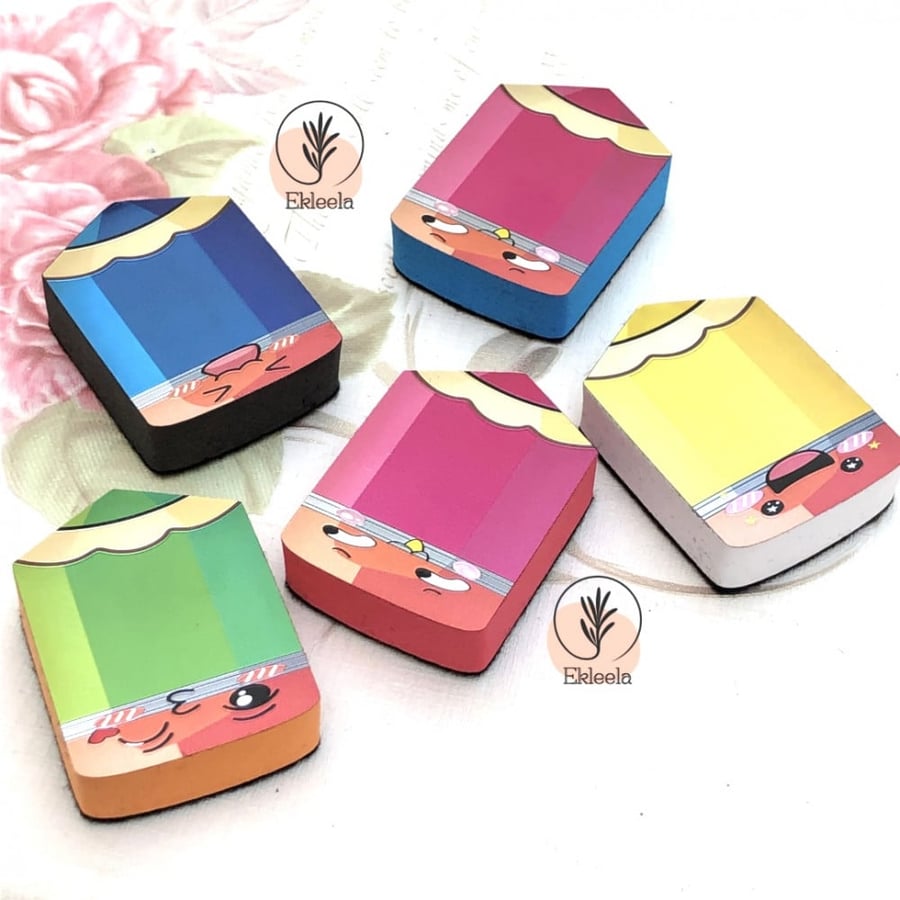 Small size spacious decorations with paper theme for Teacher's Day (12 pieces)