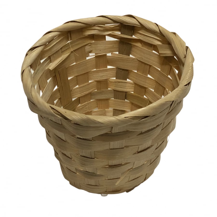Wicker baskets / Wicker baskets medium size (one piece)