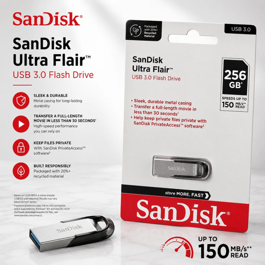 فلاش ميموري USB - 256GB