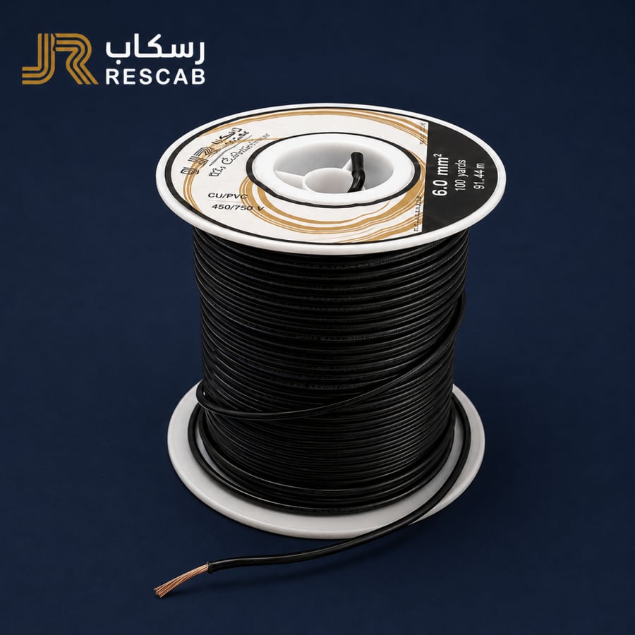 سلك كهرباء سعودي مرن بالمتر