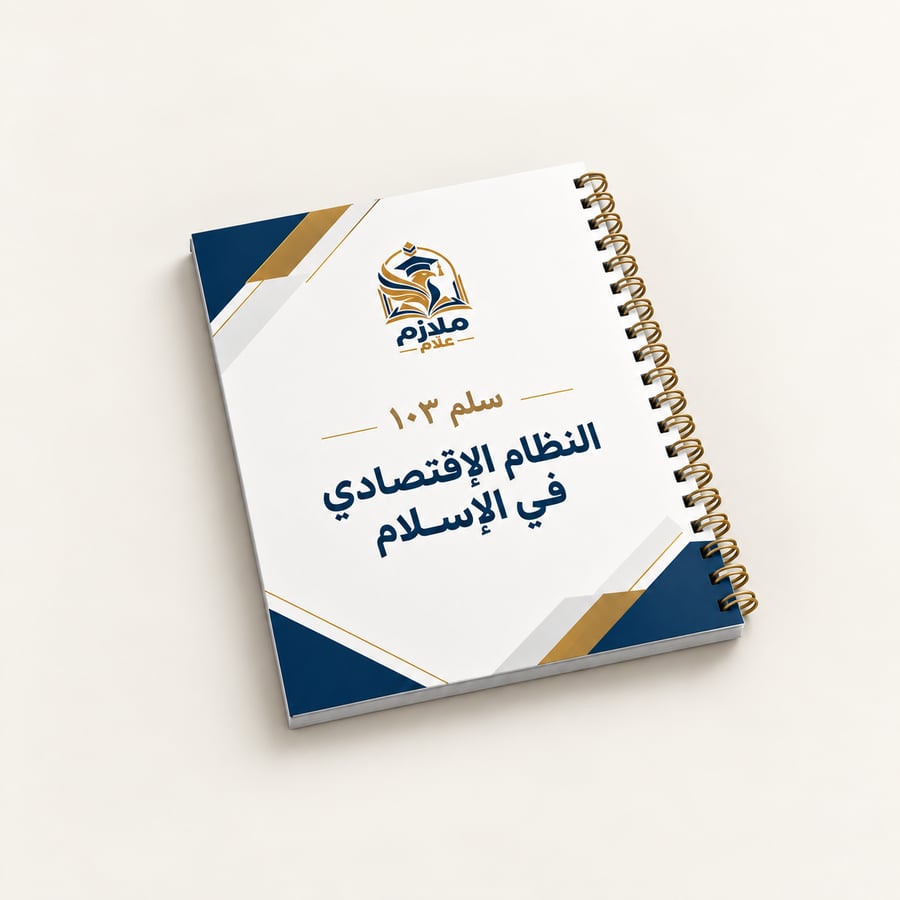 ملخص سلم ١٠٣ – النظام الاقتصادي في الإسلام (كامل المنهج)