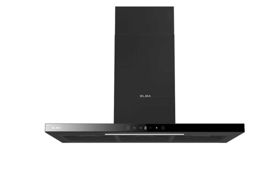 60cm wall-mounted extractor hood, 1200 m³/h suction power, Alba T60-TOUCH 1200