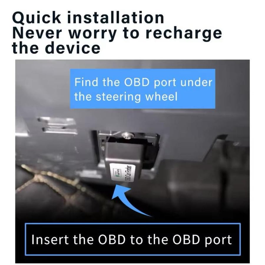 جهاز OBD المطور  تتبع وسرعه مباشر بالبرنامج يعمل على جوال الايفون والايباد