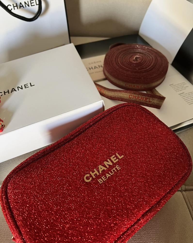 Chanel red bag