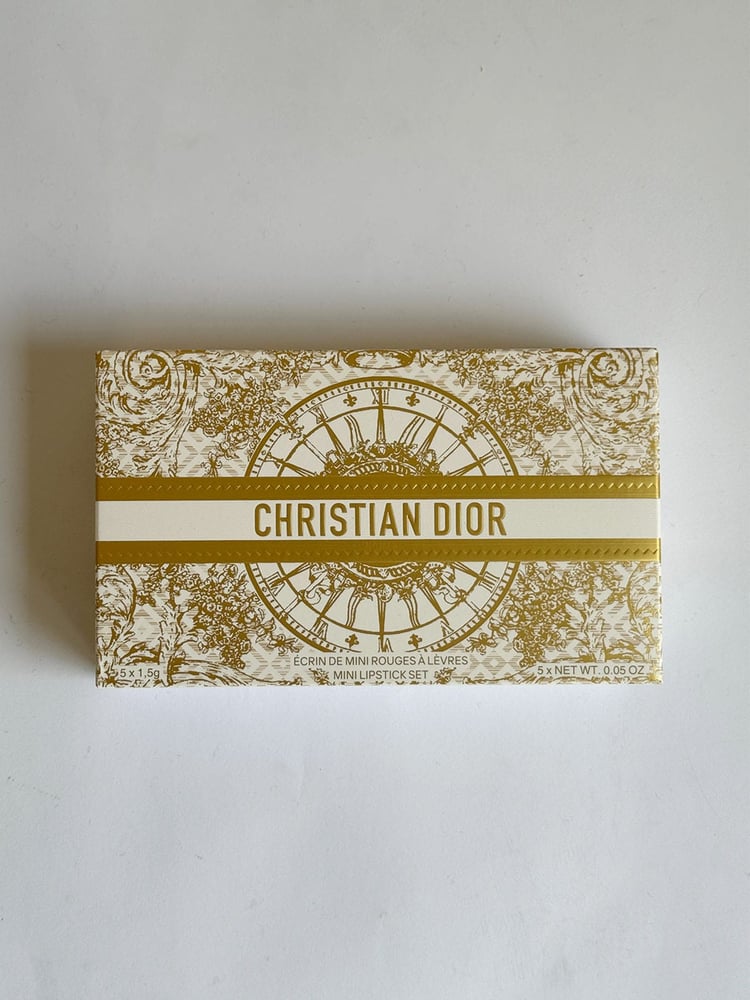 Dior lipstick set limited edition including accessories