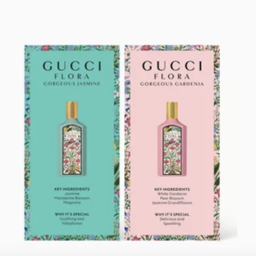 Two perfumes Gucci Flora