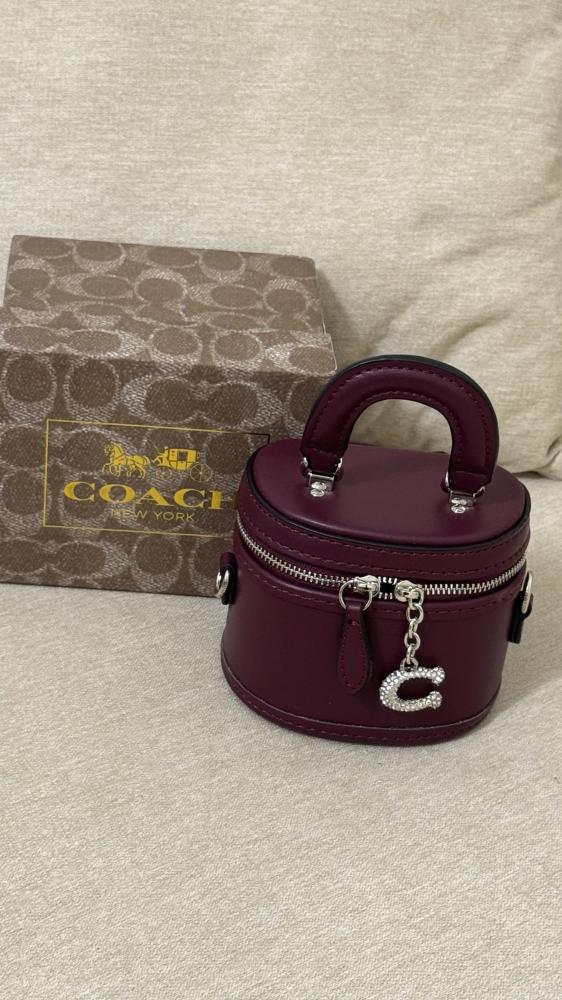 COACH MINI BURGUNDY