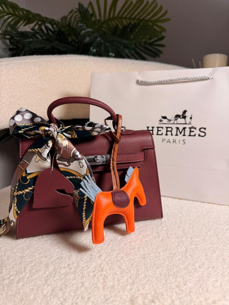 Hermes Burgundy