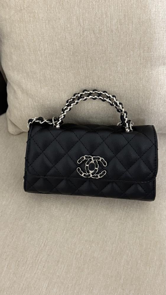 CHANEL kelly BLACK