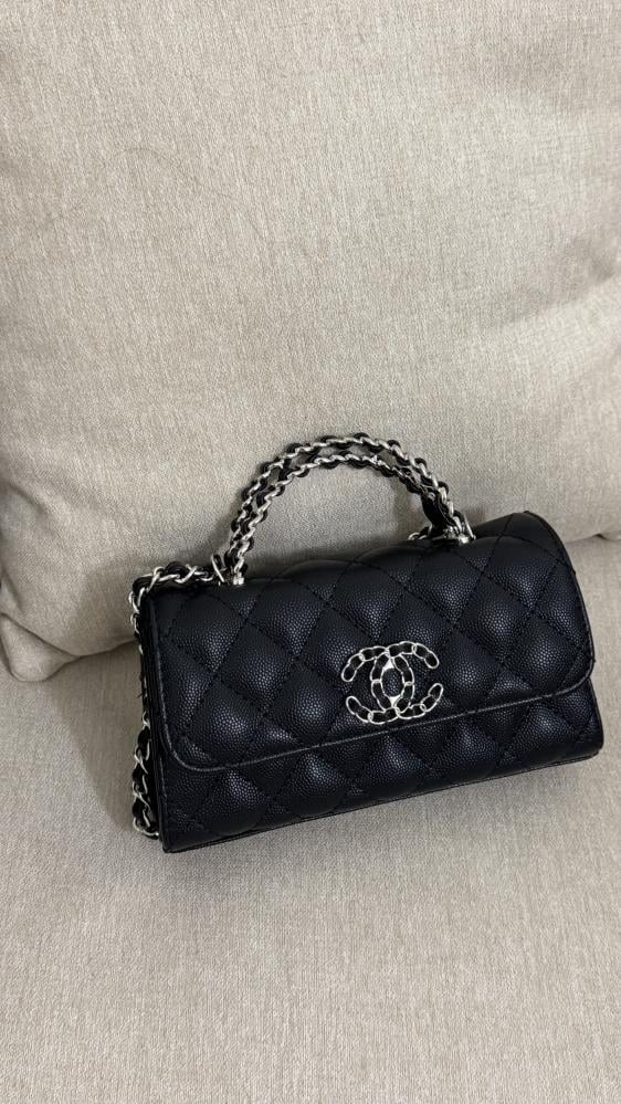 CHANEL kelly BLACK