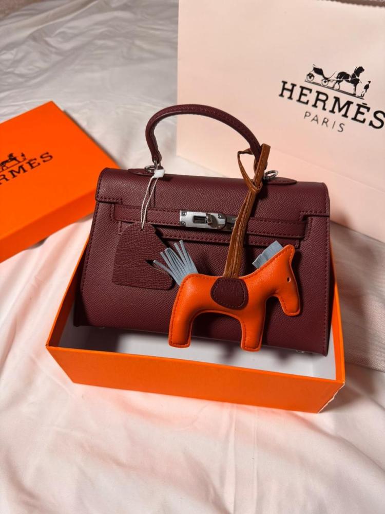 Hermes Burgundy