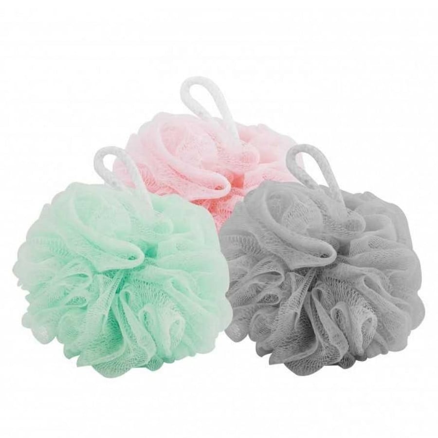 Body loofah for shower from Magic Care - 3 pieces - random color