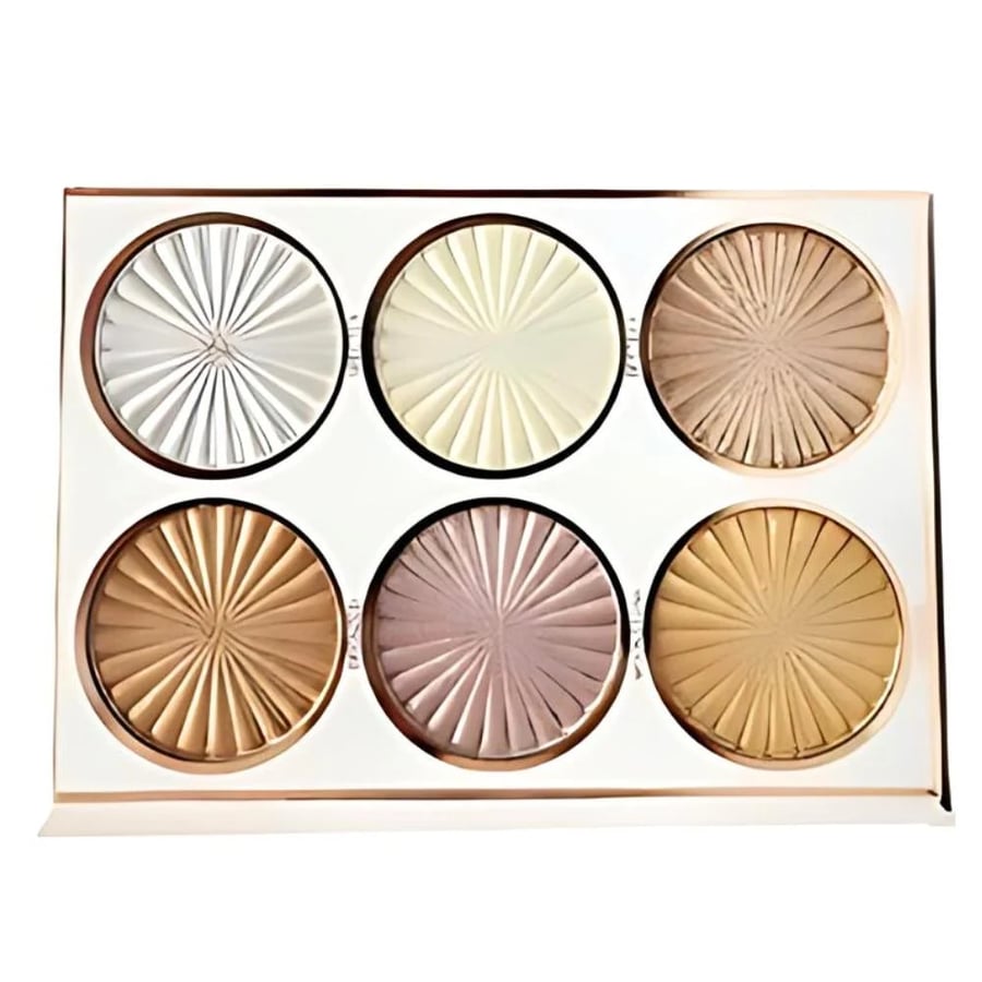 Palette notebook 4 in 1 eyeshadow + lighting + blush + creamy contour from 6 Beauty