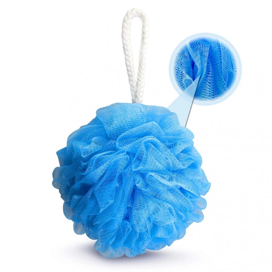 Body loofah for shower from Magic Care - 3 pieces - random color