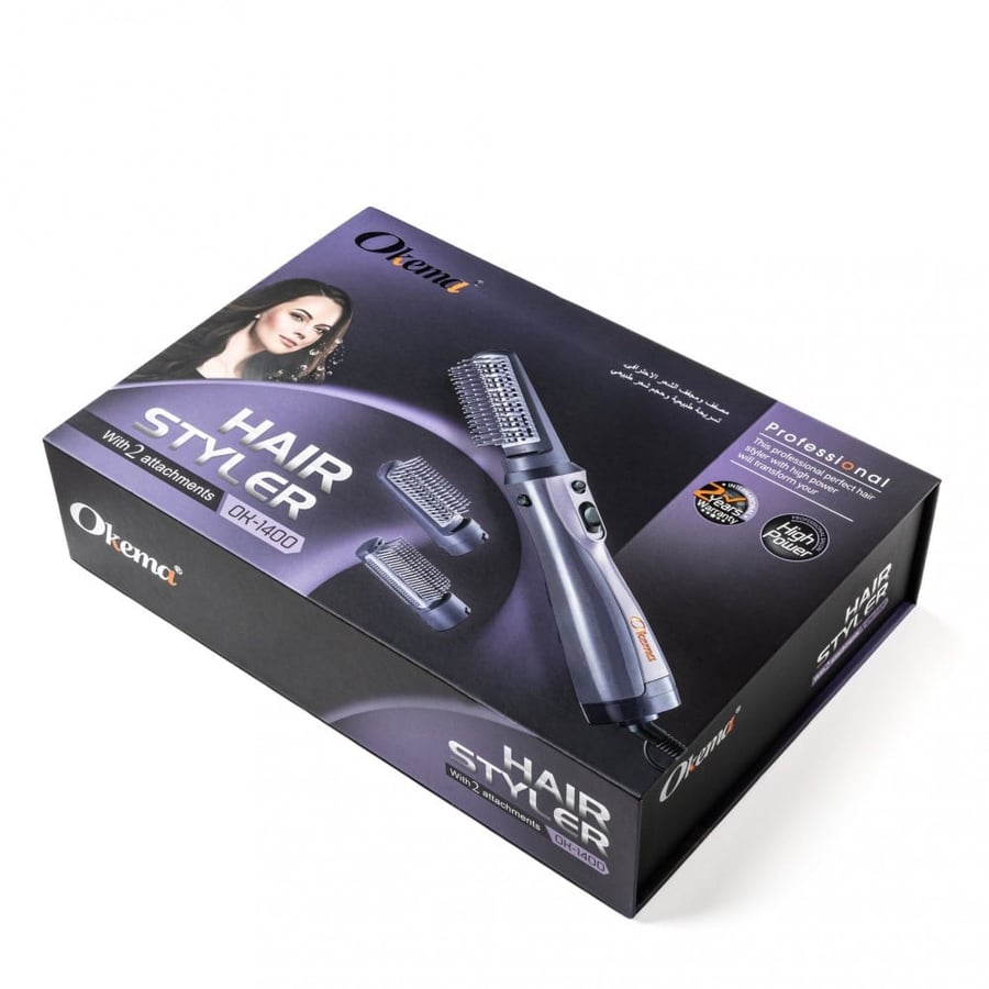 Okiema hairdryer two pieces - 1200W - OK-1400
