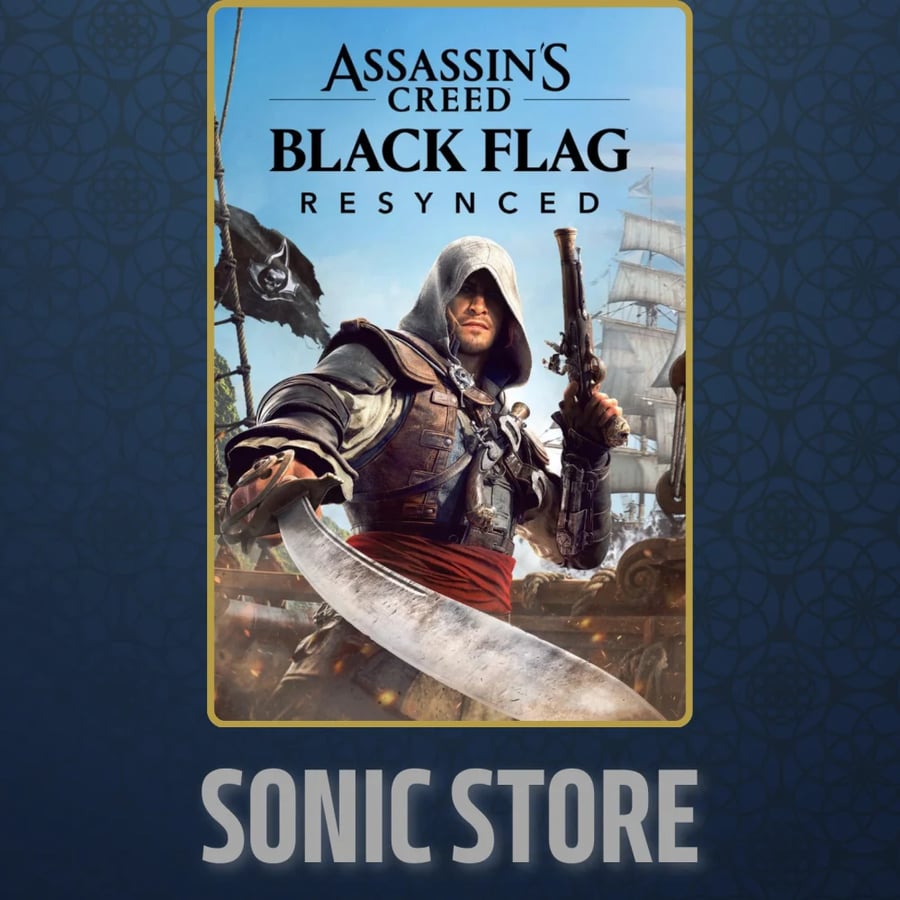 Assassin's Creed: Black Flag Resynced PS5 - أساسنز كريد 4: بلاك فلاغ سوني 5 (بنفس الحساب)
