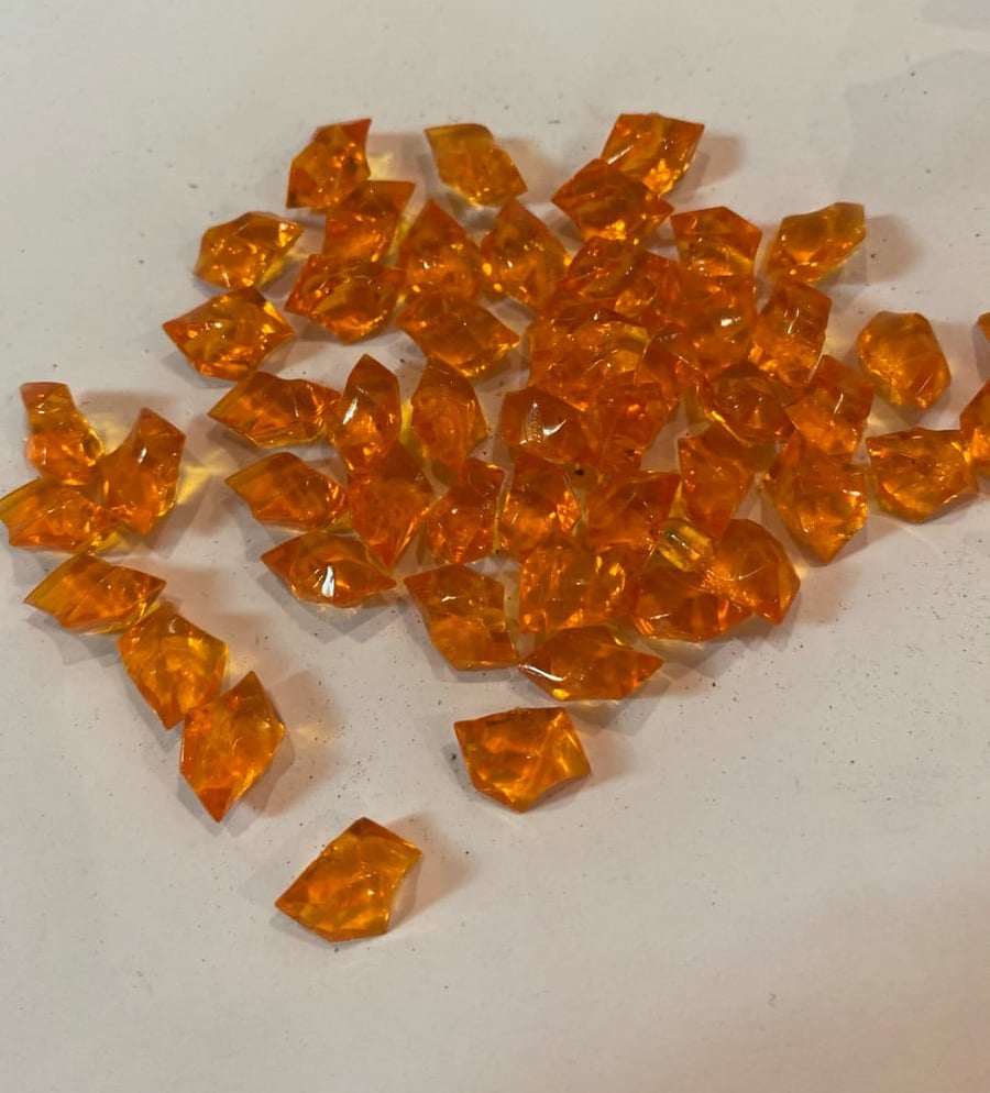 Orange color crystal