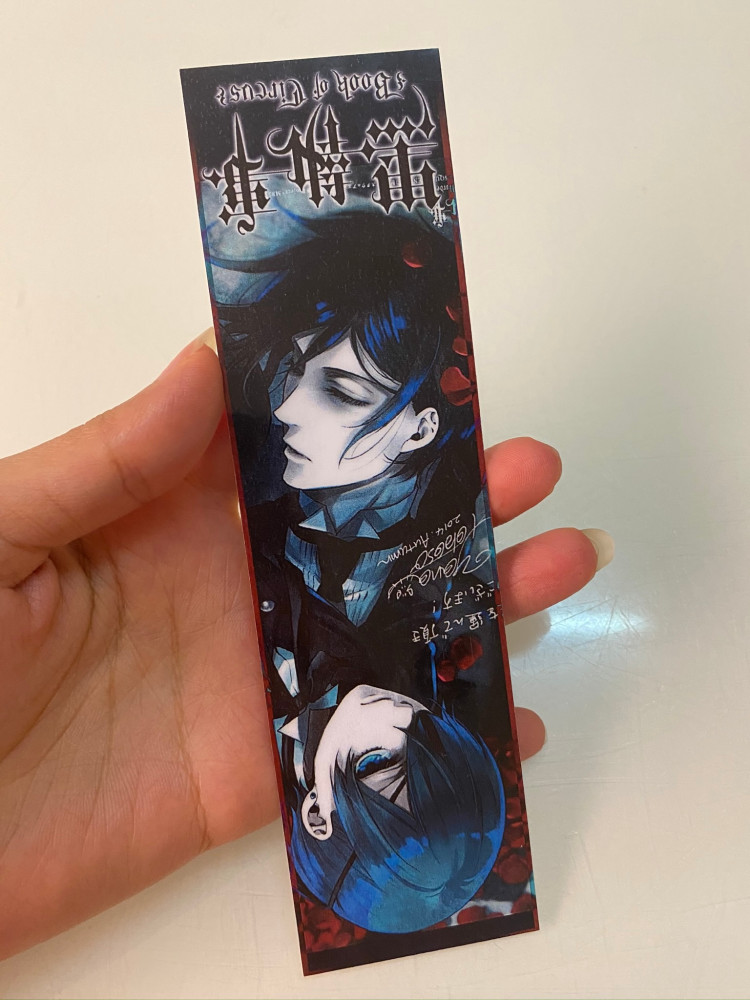 Kuroshitsuji book mark