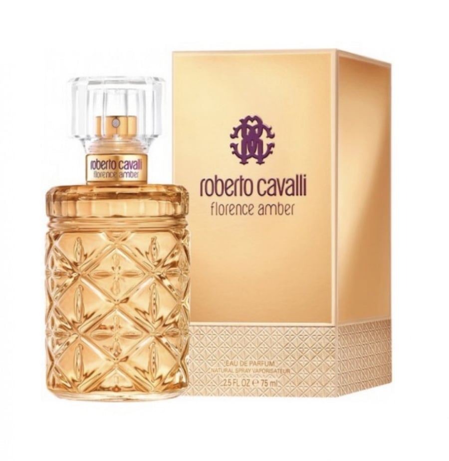 عطر فلورنس عنبر من روبرتو كفالي - او دو بارفيوم - 75 مل