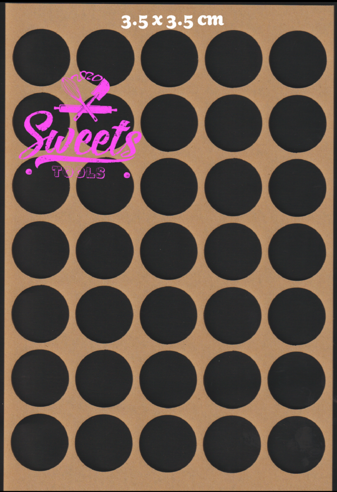 Acrylic round size 3.50 * 3.50