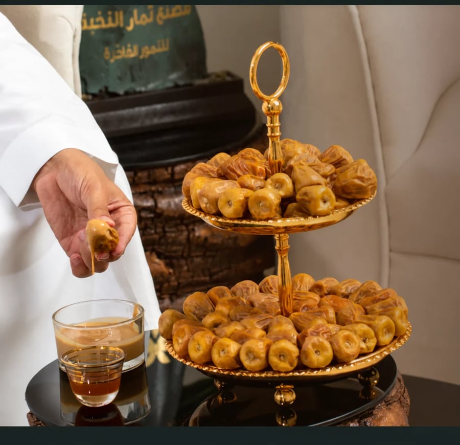 سكري مفتل ذهبي من مصنع ثمار النخبة