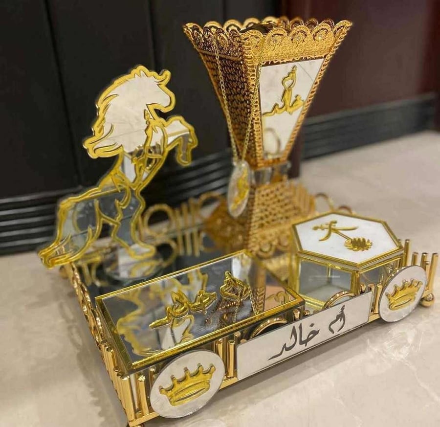 طقم مباخر بالاسماء ملكي بالاسم