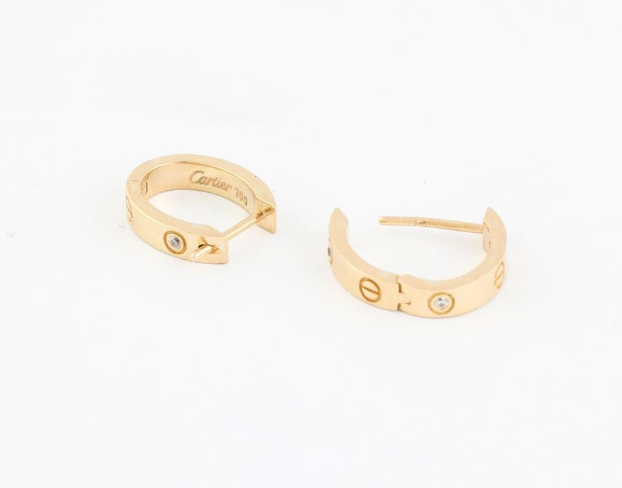 حلق عيار 18 تصميم عالمي-عيار 18