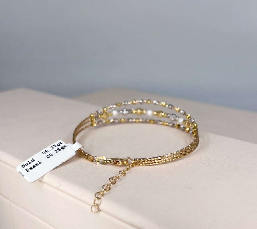 Doricca design bracelet with Lulu Ziraei - 18 karat