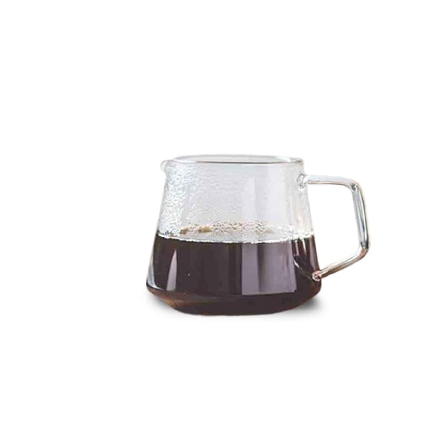 سيرفر V60 - شفاف بدون غطاء تصميم عملي أنيق لتقطير وتقديم القهوة المقطرة - 360 مل