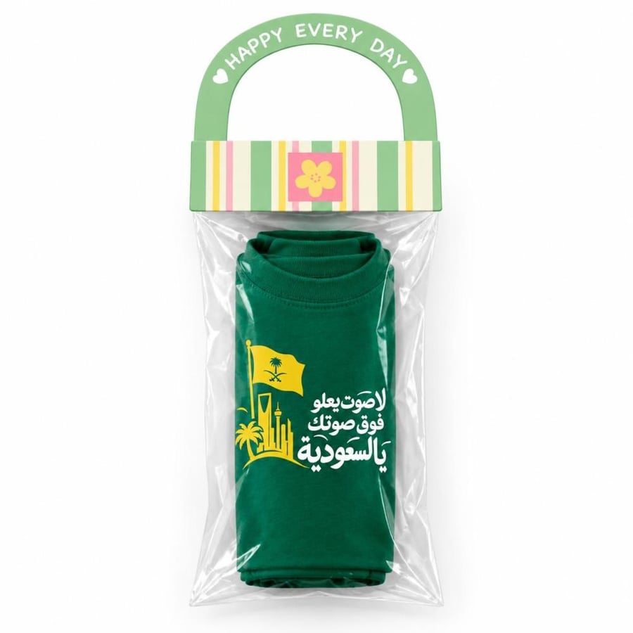 تيشيرت لا صوت يعلو على صوتك يا السعوديه