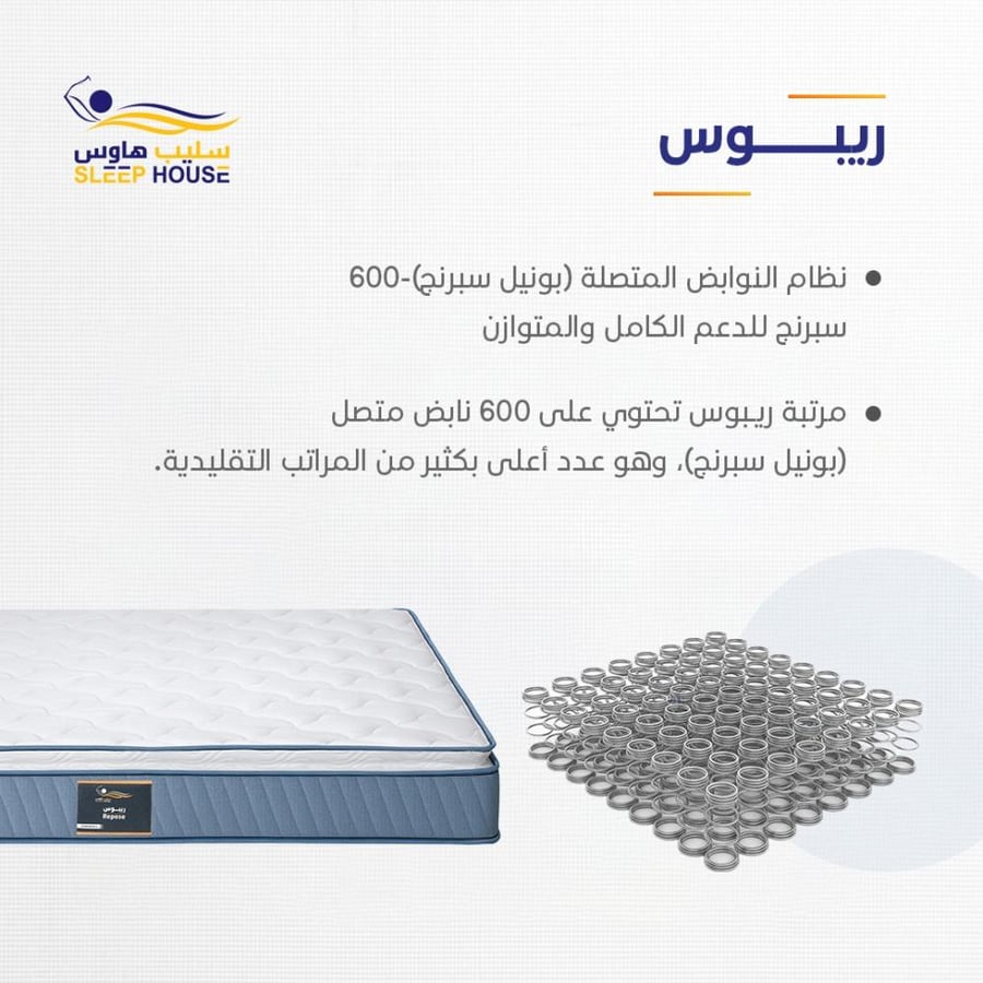مرتبة ريبوس | Repose| ضمان 5 سنوات