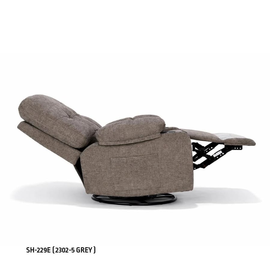 كرسي استرخاء كهربائي هزاز دوار SH-229-E..2302-5 GRY