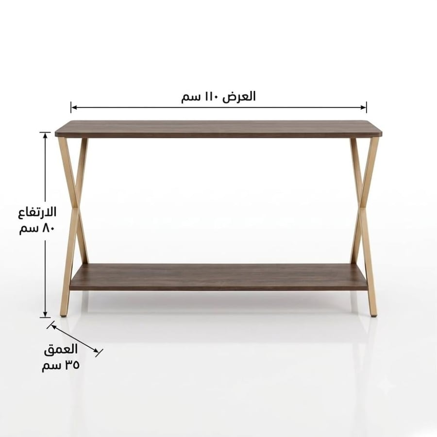 مدخل أنيق مكوّن من دورين، أسطحه خشبية طبيعية