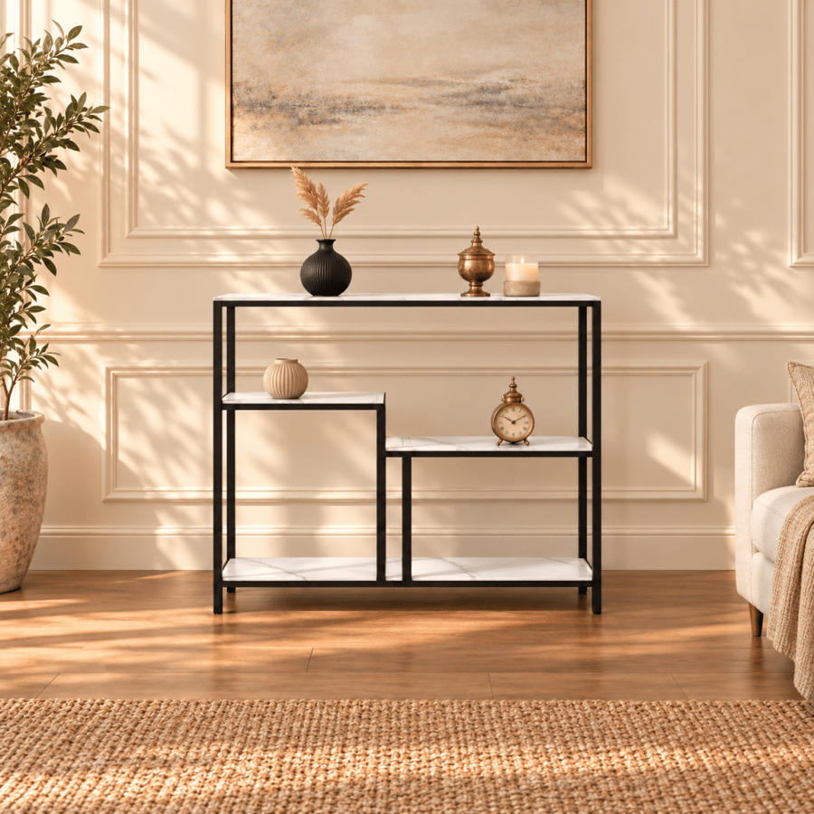 مدخل عصري بتفاصيل أنيقة وتصميم فاخر للمساحات الراقية