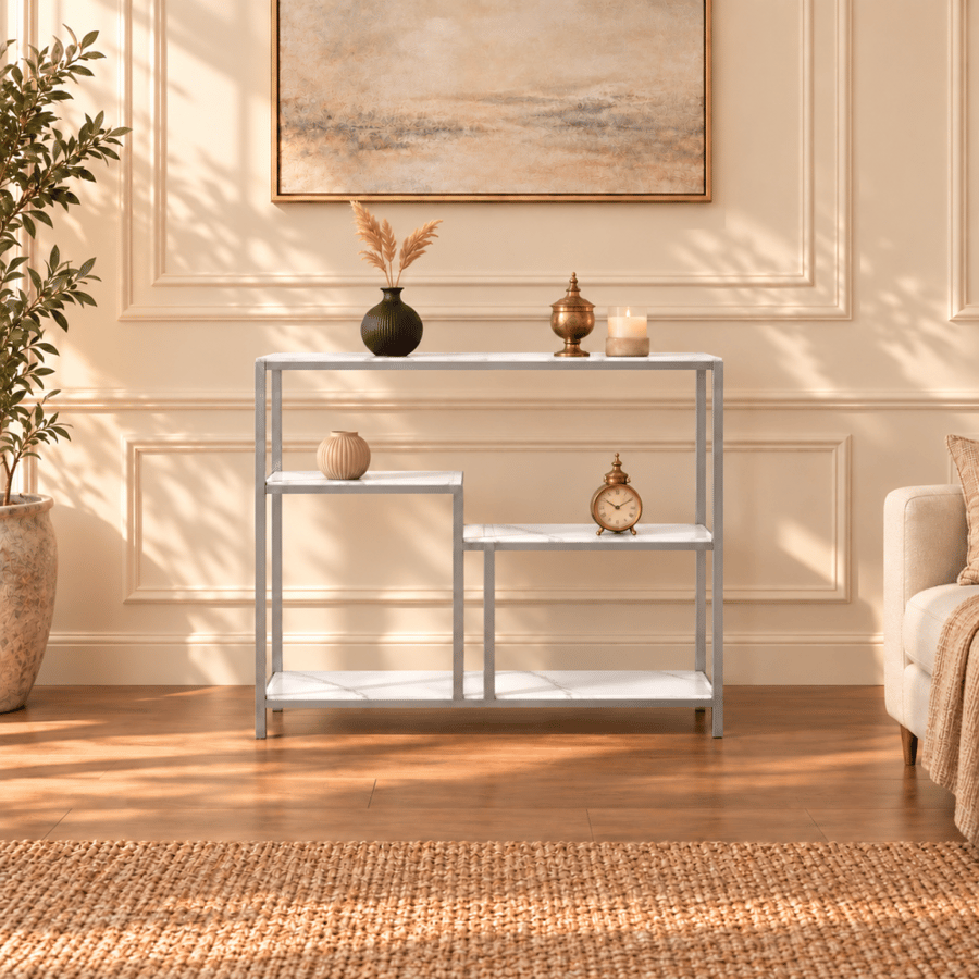 مدخل عصري بتفاصيل أنيقة وتصميم فاخر للمساحات الراقية