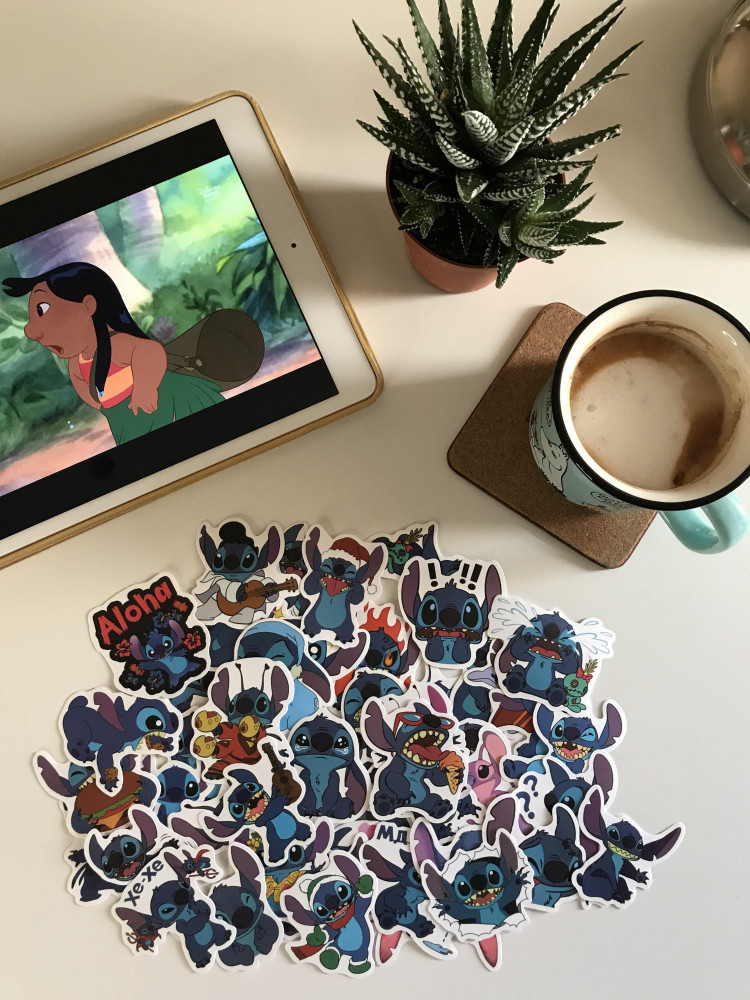 Stitch stickers 50 Pcs