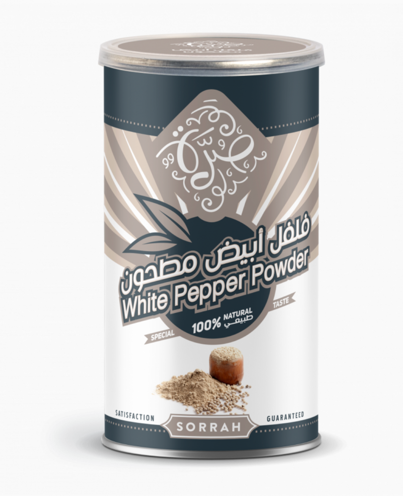 فلفل ابيض مطحون علبة