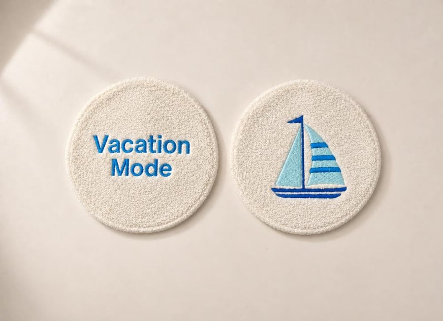 منشفة للركب vacation mode