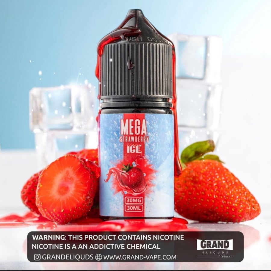 ميقا فراولة ايس سولت 30Mg