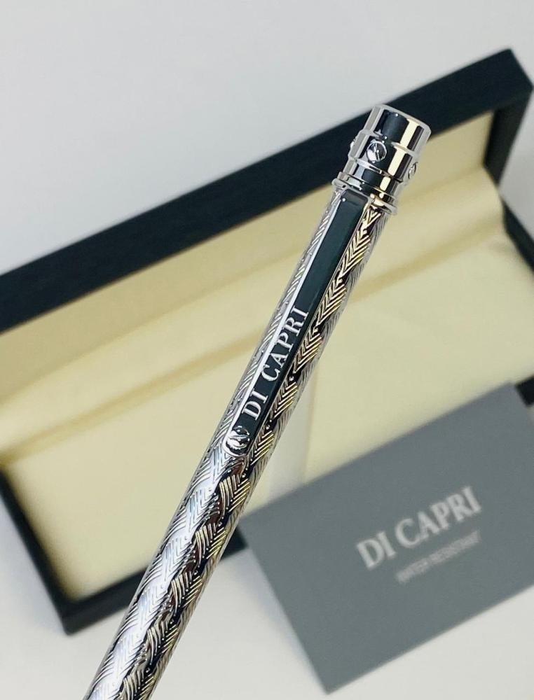 Silver pen engraved