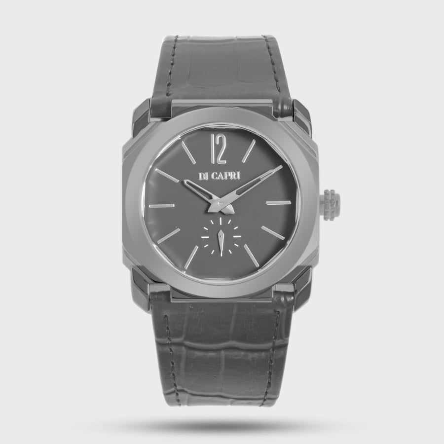 Men's leather watch Di Capri - DI77108
