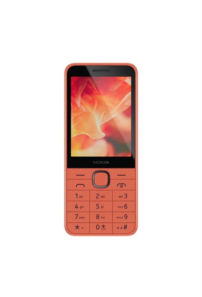 215 ثنائي الشريحة، خوخي، 64 ميجابايت من ذاكرة الوصول العشوائي، 128 ميجابايت، 4G - إصدار الشرق الأوسط